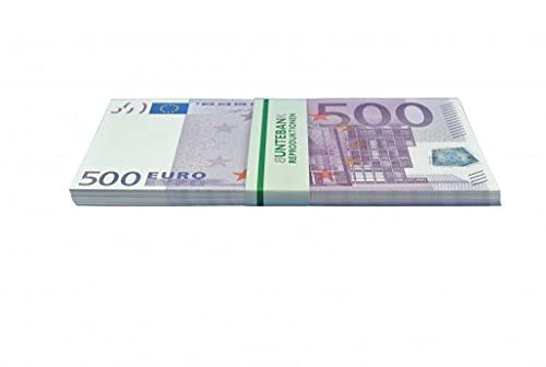 Litfax GmbH 500€ Euroschein / Euro-Geldscheine 203×103 mm / banderoliert, je Pack. 75 Stück - 3