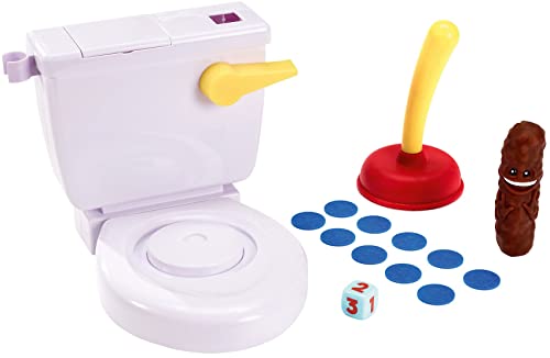 Mattel Games Kacka Alarm deutschsprachig, lustiges Kinderspiel und Partyspiel für 2 – 4 Spieler, Spieldauer ca. 15 Minuten, Kinderspiele ab 5 Jahren - 3