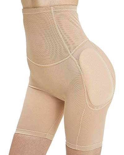 shilijia Damen Push Up Po Butt Lifter Padded Höschen Unterwäsche Nahtlose Shapewear Hip Enhancer mit Form Polster Seamless Panty - 2