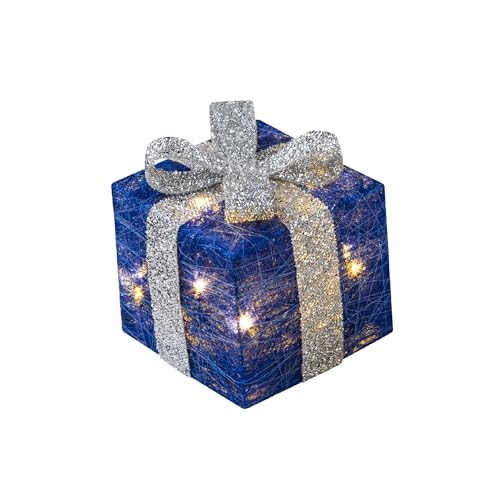 Bambelaa! 3er Led Deko Geschenke Weihnachten Leucht Boxen Timer Weihnachts Dekoration Weihnachtsdeko Beleuchtet Deko - 5