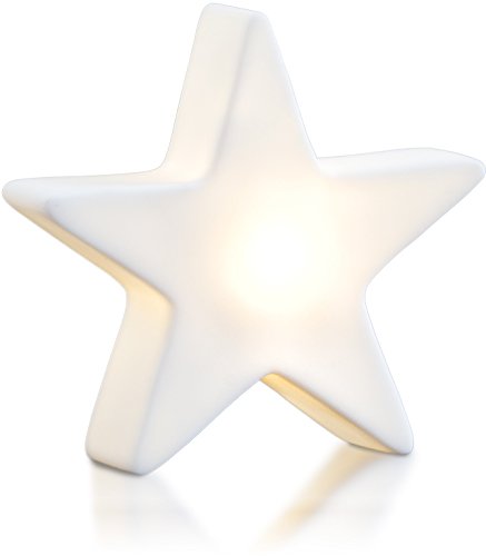 8 seasons design – Kleiner LED Stern Shining Star Micro S (12 cm, batteriebetrieben, kabellos, Tischdekoration, Weihnachtsdeko, leuchtendes Sternchen) weiß - 4