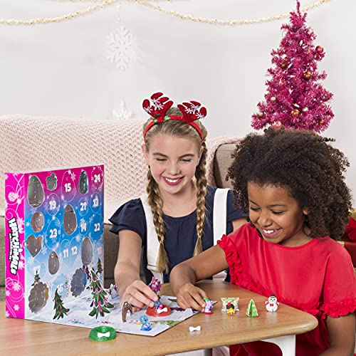 Hatchimals 6044284 – CollEGGtibles Crystal Christmas – Adventskalender mit 15 exklusiven Sammelfiguren und mehr als 24 Überraschungen - 8