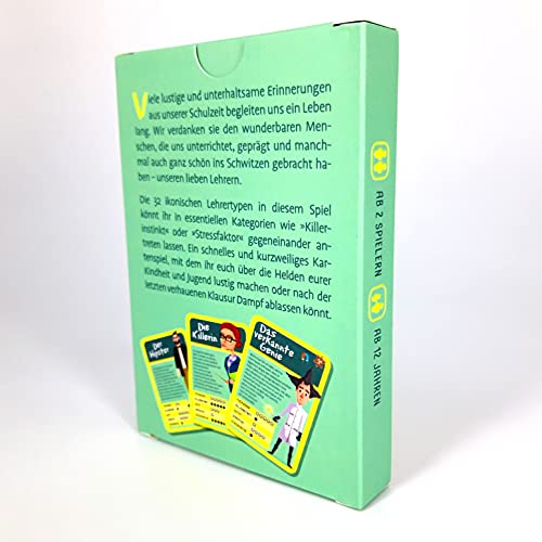 Das Lehrer-Quartett: Mit 32 Lehrertypen von der Öko-Tussi bis zum verkannten Genie - 3
