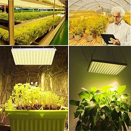 Roleadro 75W LED Pflanzenlampe Vollspektrum, LED Grow Light Pflanzenlicht Led Grow Lamp für Zimmerpflanzen Gemüse und Blumen - 8