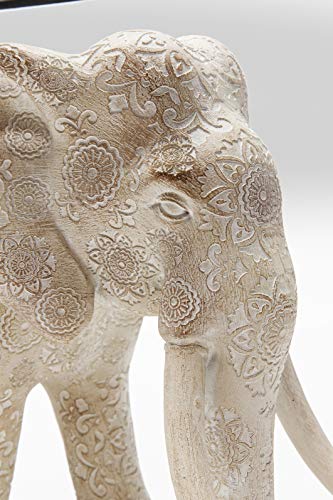 Kare Design Tischleuchte Elephant, lustige Tischleuchte mit Tier Motiv Elefant, Tischlampe in weiß miz rechteckigem Lampenschirm, (H/B/T) 55,5x38,2x38,3cm - 6