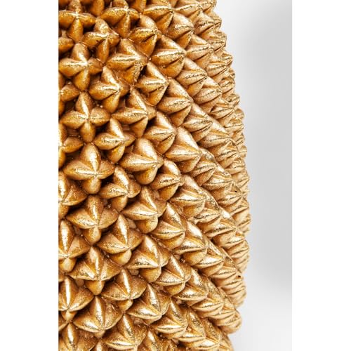 Kare Design Vase Pineapple 50cm, große, goldene Blumenvase, dekorative Ananas – Vase in Gold, Dekovase Gold Tisch, Sideboard (H/B/T) 49,5×24,5×24,5 - 5