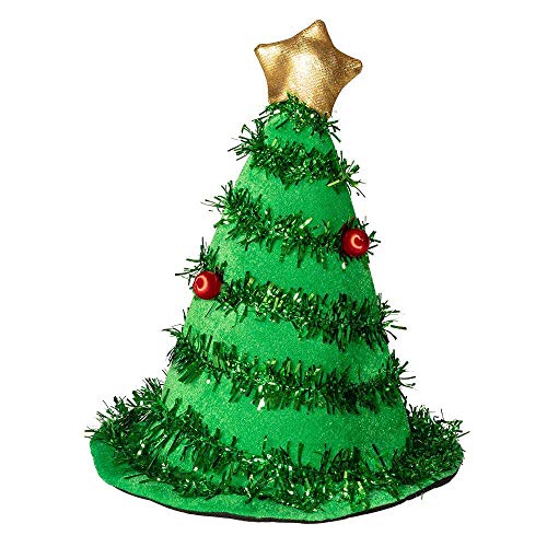 Boland 13406 - Erwachsenenhut Weihnachtsbaum, Einheitsgröße, grün