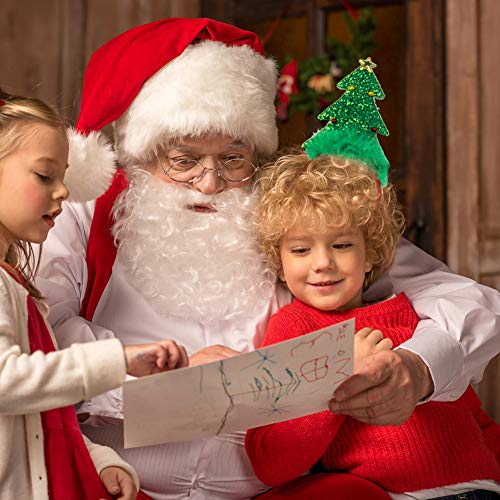Feelava Weihnachten Stirnband,6 Arten Rentiergeweih Spaß Weihnachtsbaum Weihnachtsmütze Kopfbedeckung für Kinder Erwachsene,Weihnachtsfeiertag liefert Zubehör Gefälligkeiten - 3