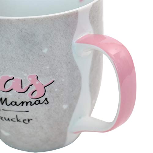 H:)PPY life 46125 Teetasse mit Spruch Oma, Geschenk Oma, Porzellan, 40 cl - 4