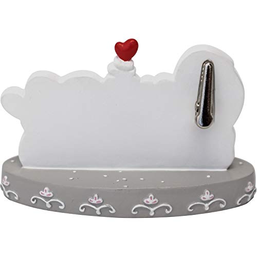 Happy Life 46123 Fotohalter mit Spruch Omas sind wie Mamas nur mit Puderzucker, Grau, Rosa, Geschenk Oma - 2