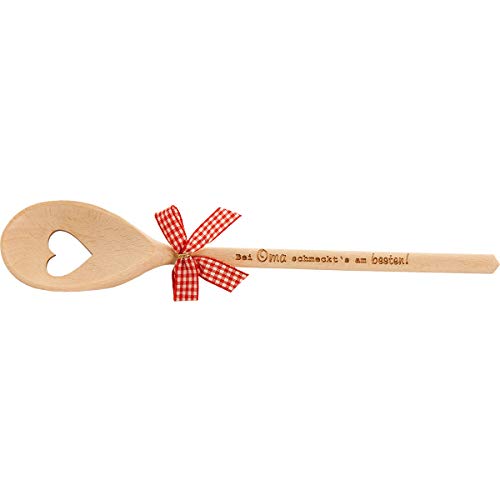 Spruchreif PREMIUM QUALITÄT 100% EMOTIONAL Kochlöffel Holz · Kochlöffel mit Gravur · Holzkochlöffel · Holzlöffel · Küchenhelfer · Küchendeko · Geschenke für Oma · Geschenke für Mama