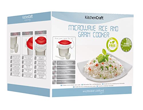 Kitchen Craft Mikrowellen-Reiskocher, 1,5 l - 2