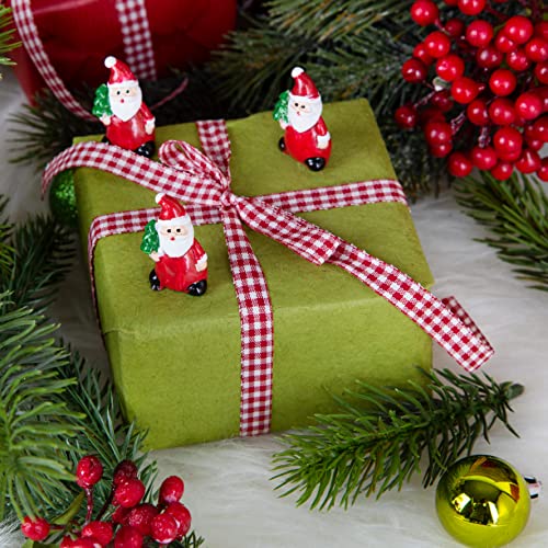 20 kleine mini Geschenke Engel Santa Nikolaus Weihnachtsmann rot weiß MIT KARTE FROHE WEIHNACHTEN give-away Mitgebsel Kunden Kollegen Mitarbeiter Freunde Glücksbringer - 2