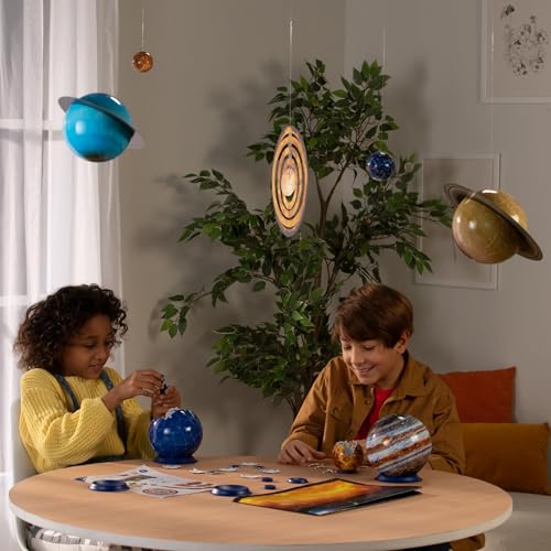 Ravensburger 3D Puzzle Planetensystem für Kinder ab 6 Jahren – 8 Puzzleball-Planeten als Sonnensystem Modell mit Poster – Modellbau ganz ohne Kleben - 4