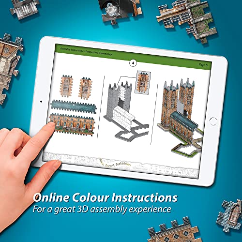 Wrebbit 3D, 3D Puzzle, Hogwarts Astronomieturm – Harry Potter™ Collection - 7
