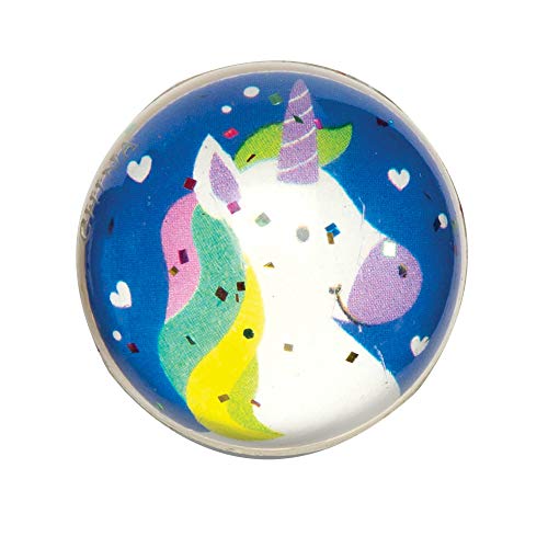 Baker Ross Glitzerflummis „Regenbogen-Einhorn“ für Kinder – perfekt als kleine Partyüberraschung für Kinder (8 Stück) - 4