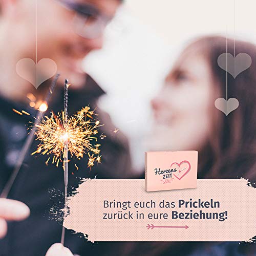 Herzenszeit – 55 ganz besondere Date-Ideen für Paare, die es noch Lange bleiben wollen – Als Geschenke für Paare oder zum Jahrestag für sie und ihn – Verlobungsgeschenk - 5