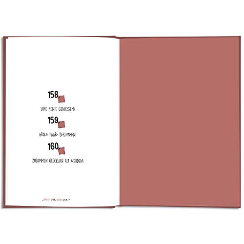 CUPCAKES & KISSES® Bucket List Buch für Paare I Tolles Geschenk für den Jahrestag, Hochzeitstag oder Valentinstag I Geschenke für Paare und Partner - 9