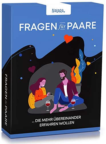 Fragen für Paare … die mehr übereinander erfahren wollen - Das Paar-Spiel mit tiefgründigen Fragen als Geschenk für deinen Partner - Ideal als Jahrestag für ihn und sie