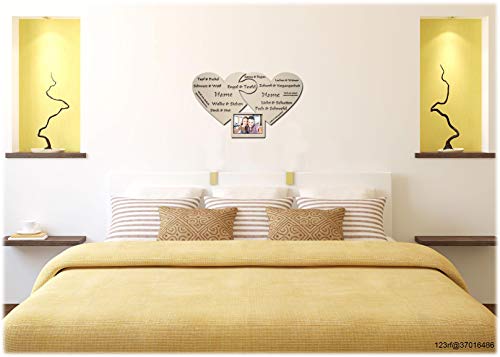 Namofactur Romantische Ich Liebe Dich Geschenke für Pärchen Paare Männer Frauen Freundin zum Geburtstag Jahrestag Hochzeit Verlobung - 4