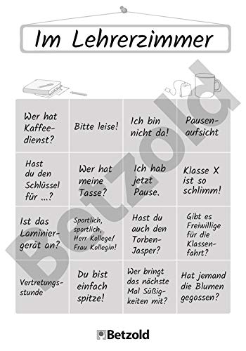 Betzold 758704- Bullshit-Bingo Spieleblöckchen – Geschenke für Lehrer/innen - 2