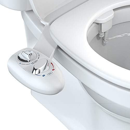 Bidet, PowerDoF EB8601 Selbstreinigende Düse Frischwasserspray Nichtelektrisch Mechanischer Bidet-WC-Aufsatz