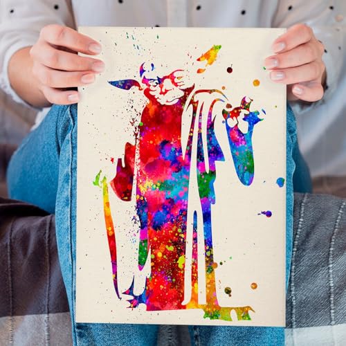 Nacnic Star Wars Poster Set | Star Wars Bilder in Aquarell-Art-Wand-Dekor-Kunst | Set von 4 Blättern | Ungerahmt A4 Größe | 250g Papier Hohe Qualität | Startseite Wohnzimmer-Dekoration - 3