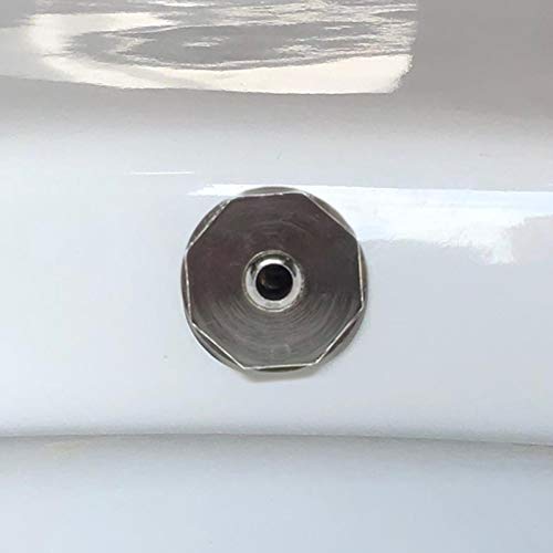 SSWW | Taharet WC | Inkl. Armatur und abnehmbarer Softclose Sitz | Dusch-WC | Hänge-WC | Toilette mit Bidet-Funktion | Hygienisch | Shattaf | Alpha Unterspülrand | 540 x 360 x 330 mm - 5