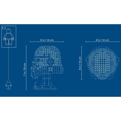 LEGO® 75276 Stormtrooper Helm, Bauset, Star Wars Sammlerobjekt für Erwachsene, bunt - 3