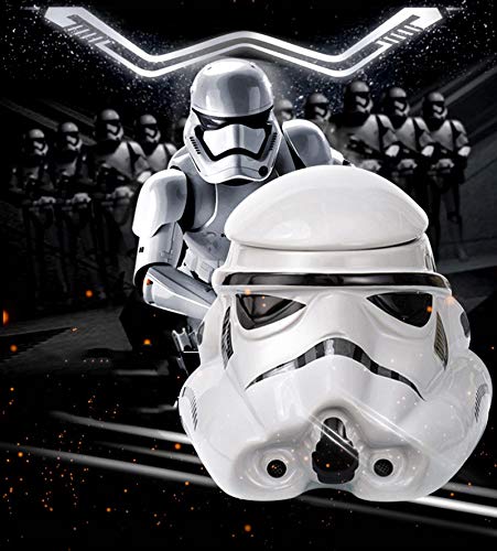 Hosoncovy Geschenk Kreative Star Wars 3D-Tasse Keramik-Kaffeetasse mit Deckel Kaffeetasse Milktea-Tasse Tasse Tee-Tasse mit Griff (Weiß) - 9