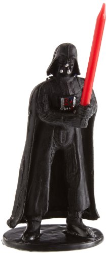 Dekoback 04-10-00169 - Kuchenkerze "Star Wars - Darth Vader" Kerzen, 10cm