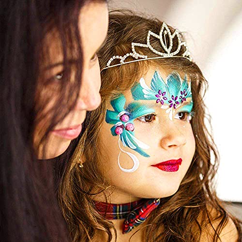 Kinderschminke Set, Xpaisson Schminkfarben Ultimatives Party Set Nichttoxisches 15 Farben für Kinder Parties Bodypainting Halloween Make-up - 5