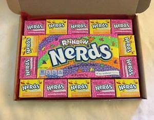 Wonka Regenbogen Nerds – Amerikanische Süßigkeit, 141g Geschenkbox