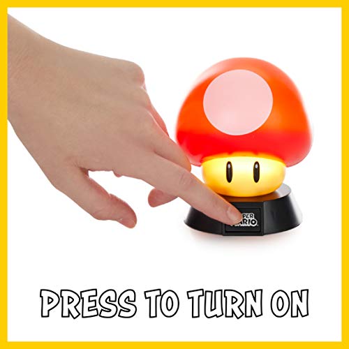 Super Mario Mushroom 3D Leuchte Icon Light - 3