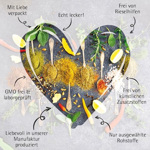 Hallingers 5er Premium-Grill-Gewürze als Geschenk-Set (95g) – Grilllust (MiniDeluxe-Box) – zu Sommer Grillen Für Ihn - 8