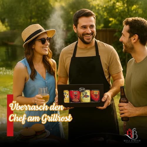 Grill Gewürze und Marinaden Set - 4