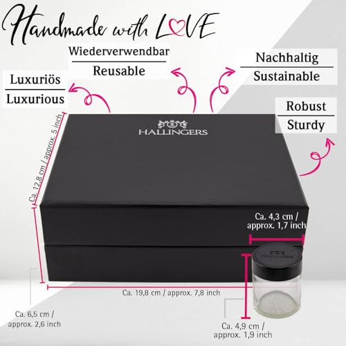 Hallingers 5er Premium-Grill-Gewürze als Geschenk-Set (95g) – Meistergriller (MiniDeluxe-Box) – zu Sommer Grillen Für Ihn - 8