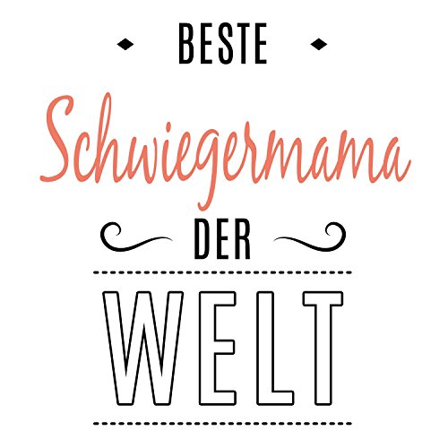 Fashionalarm Tasse Gott erschuf Schwiegermama beidseitig bedruckt mit Spruch | Geschenk Idee für Schwiegermutter zum Geburtstag | Beste der Welt, Farbe:weiß - 5