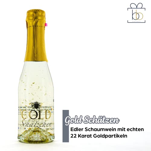 Geschenk Mini-Truhe Gold-Schätzchen - 5