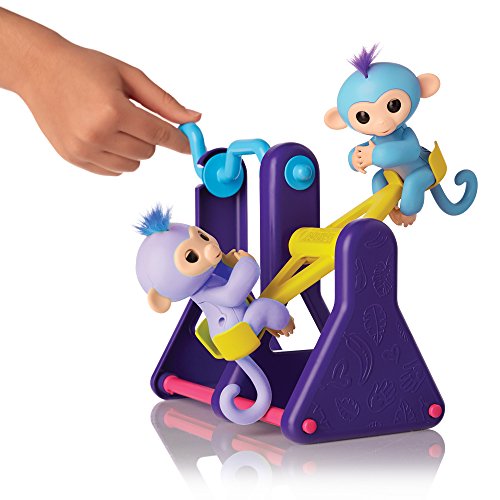 Wow Wee 3745 Fingerlings Wippe Spielset mit 2 Äffchen, mehrfarben - 2