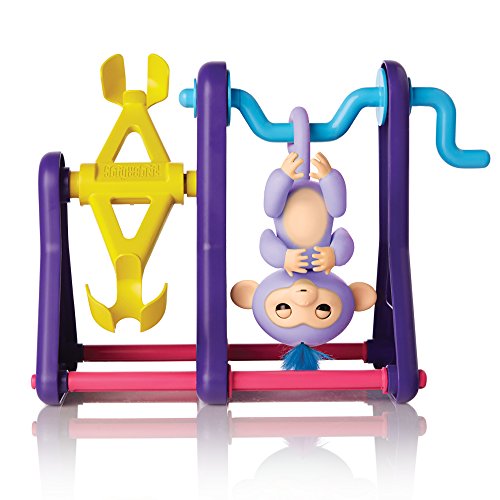 Wow Wee 3745 Fingerlings Wippe Spielset mit 2 Äffchen, mehrfarben - 4