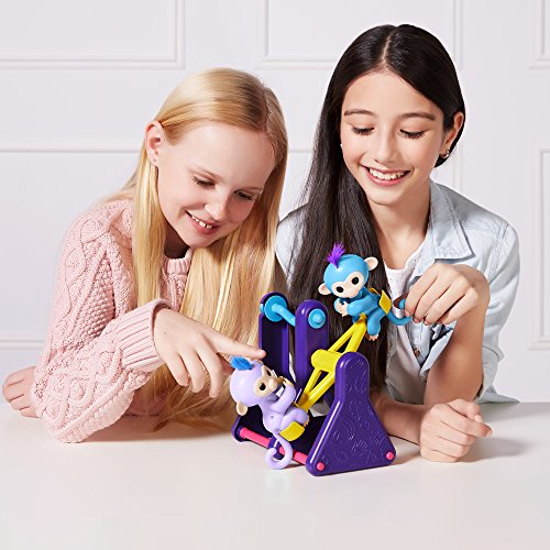 Wow Wee 3745 Fingerlings Wippe Spielset mit 2 Äffchen, mehrfarben - 5