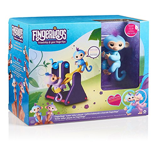 Wow Wee 3745 Fingerlings Wippe Spielset mit 2 Äffchen, mehrfarben - 7