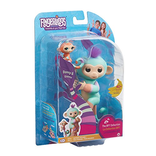 Wow Wee 3544 Baby Äffchen und Mini Fingerlings 4 - 7