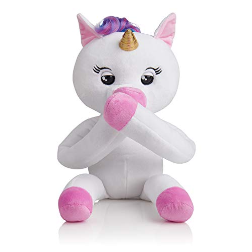 Wow Wee 3534 Unicornio Einhorn Fingerling Hugs Interaktiv Plüsch weiß - 3