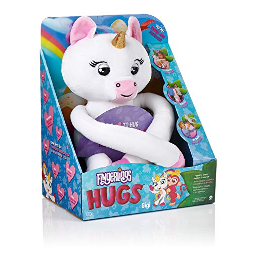 Wow Wee 3534 Unicornio Einhorn Fingerling Hugs Interaktiv Plüsch weiß - 7