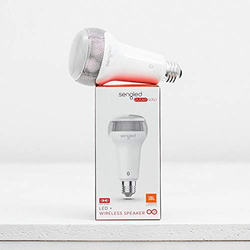 Sengled Solo Bluetooth Lautsprecher Smarte LED Lampe E27, Dimmbar, Erweiterung, Steuerbar via App, Kompatibel mit Amazon Alexa, Licht Lampe[Energieklasse A+] - 3