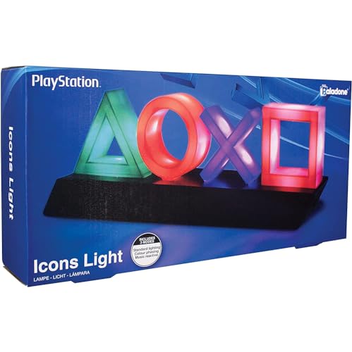 Playstation Z890845 PP4140PS Tasten Symbol Lampe mit Farbwechsel Funktion, Mehrfarbig - 8