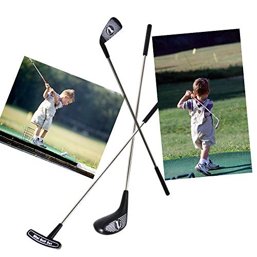 Tragbare Kinder Golf Club Set Spielzeug Flagge Matte Golf Übungsbälle 29 Stücke Sport Indoor Outdoor Golf Spiel für Kinder mit Rucksack - 7