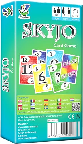 SKYJO, von Magilano – Das unterhaltsame Kartenspiel für Jung und Alt. Das ideale Geschenk für spaßige und amüsante Spieleabende im Freundes- und Familienkreis. - 2